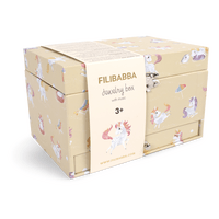 Filibabba Smykkeskrin med musikk - Unicorn - 1 stk.