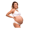 Carriwell Graviditets- og Amme-BH m. Vattert Innlegg Hvit - Flere størrelser