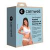 Carriwell Graviditets- og Amme-BH m. Vattert innlegg og Gel-Support Hvit - Flere størrelser