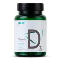 Puori D3 D-Vitamin 10 mcg - 60 kaps.