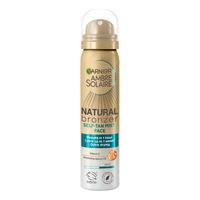 Garnier Ambre Solaire Natural Bronzer Self Tan Mist Face - 75 ml
