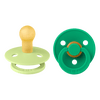 BIBS Colour 2-pakning lateks størrelse 1 Matcha/Kaktus - 2 stk.