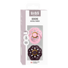BIBS Boheme Latex Str. 2 Baby Pink/Plum - 2 stk.