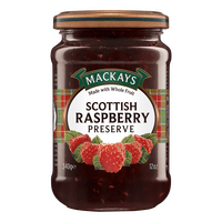 MACKAYS Skotsk Bringebærsyltetøy - 340 g.