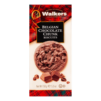 WALKERS Skotske Walkers med Belgiske sjokoladestykker - 150 g.