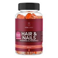 VitaYummy Hair & Nails Peach - 60 stk.