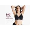 Momcozy Ammebh - YN46 M Seamless - S - Svart1 stk.