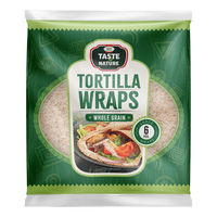 Taste of Nature Tortilla Wraps Fullkorn  - 370 g.