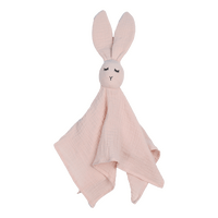 Oh, Poppy! Leia the Bunny Muslin Koseklut Powder Pink - 1 stk.