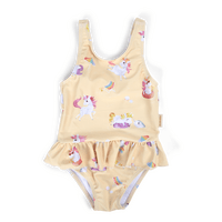 Filibabba Badedrakt 1-2 år Eva - Unicorn Shores - 1 stk.