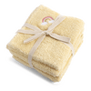 Filibabba Vaskekluter 27x27 cm GOTS - Brodert regnbue - 4 stk.