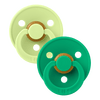 BIBS Colour 2 pack Latex Str. 1 Matcha/Cactus - 2 stk.