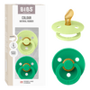 BIBS Colour Anatomical Latex Str. 1 Matcha/Cactus - 2 stk.