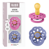 BIBS Boheme Latex Str. 2 Bubblegum/Peri - 2 stk.