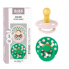 BIBS Smokk Studio Colour Latex Polka Størrelse 2 Petal/Cactus - 2 stk.