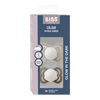 BIBS Smokk Supreme Silikon Str. 1 Vanilla Glow/Dark Oak Glow - 2 stk.