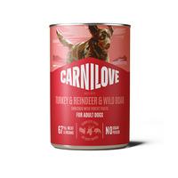 Carnilove våtfôr m. hjort & reinsdyr - 400 g