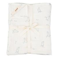 Moomin Mummitrollene - Muslinteppe - Blå - 1 stk.