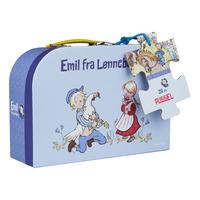 Emil fra Lønneberget Koffert med puslespill  - 1 stk.