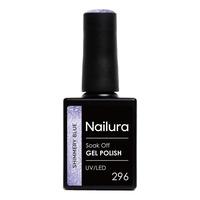 Nailura Gel Polish 296 - Shimmery Blue - 10 ml.