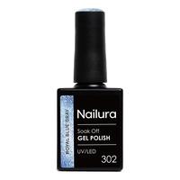 Nailura Gel Polish 302 - Royal Blue Gray - 10 ml.
