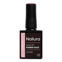 Nailura Rubber Base 10 - Rose Pink - 10 ml.