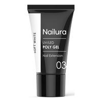 Nailura Poly Gel 03 - Soft White - 30 g.