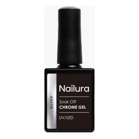 Nailura Chrome Base Silver Gel - 10 ml.