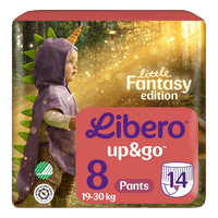 Libero UP&GO 8 19-30 kg- 14 stk.