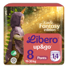 Libero UP&GO 8 19-30 kg- 14 stk.