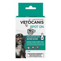 Vetocanis Vetocanis Anti-parasit Spot on Hund, 2-10 kg - 2x2 ml.