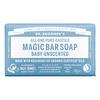 Dr Bronner's Magic Bar Soap Baby Unscented - 140 g.