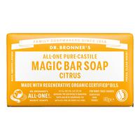 Dr. Bronner's Magic Bar Soap Citrus - 140 g.