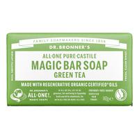 Dr. Bronner's Magic Bar Soap  Green Tea - 140 g.