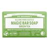 Dr Bronner's Magic Bar Soap Green Tea - 140 g.