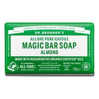 Dr. Bronner's Magic Bar Soap Almond - 140 g.