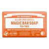 Dr Bronner's Magic Bar Soap Tea Tree - 140 g.