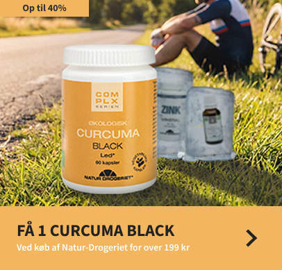 Få med 60 kaps. Curcuma Black 