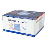 BD Micro Fine + insulinsprøyte, 1 ml - 100 stk