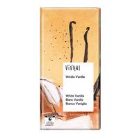 Vivani hvit sjokolade med vanilje Ø - 80g