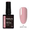 Nailura Fiber Base 12 - Berry Pink - 10 ml.