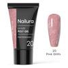 Nailura Poly Gel 20 - Pink Glitter - 30 g.