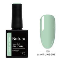 Nailura Gel Polish 175 - Light Lime Green - 10 ml.