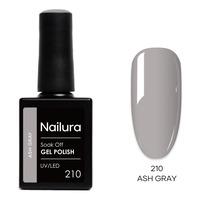 Nailura Gel Polish 210 - Ash Gray - 10 ml.