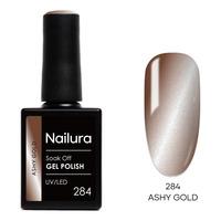 Nailura Gel Polish 284 - Ashy Gold - 10 ml.