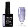 Nailura Gel Polish 296 - Shimmery Blue - 10 ml.