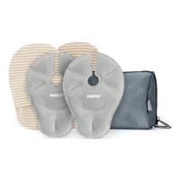 Haakaa Hot & Cold Reusable Breast Compression Pads - Suva Grey - 2 stk.