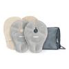 Haakaa Hot & Cold Reusable Breast Compression Pads - Suva Grey - 2 stk.