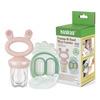 Haakaa Freeze-N-Feed Mini Combo – Blush Feeder + Pea Green Tray – 1 stk.