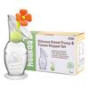 Haakaa  Gen. 2 Silicone Breast Pump & Flower Stopper Set - 100 ml. - 1 sett.